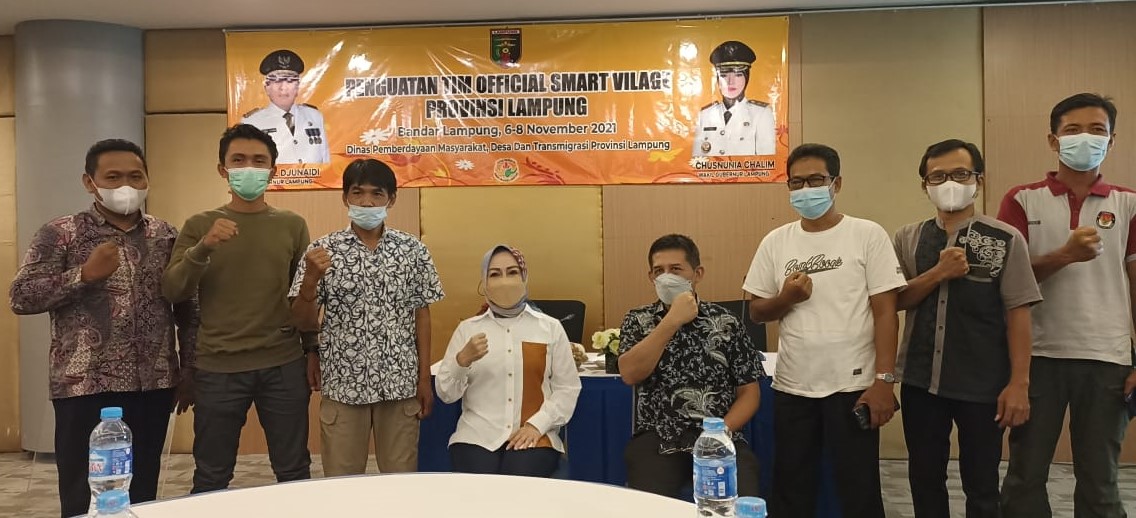 Penguatan Tim Official Smart Village Lampung